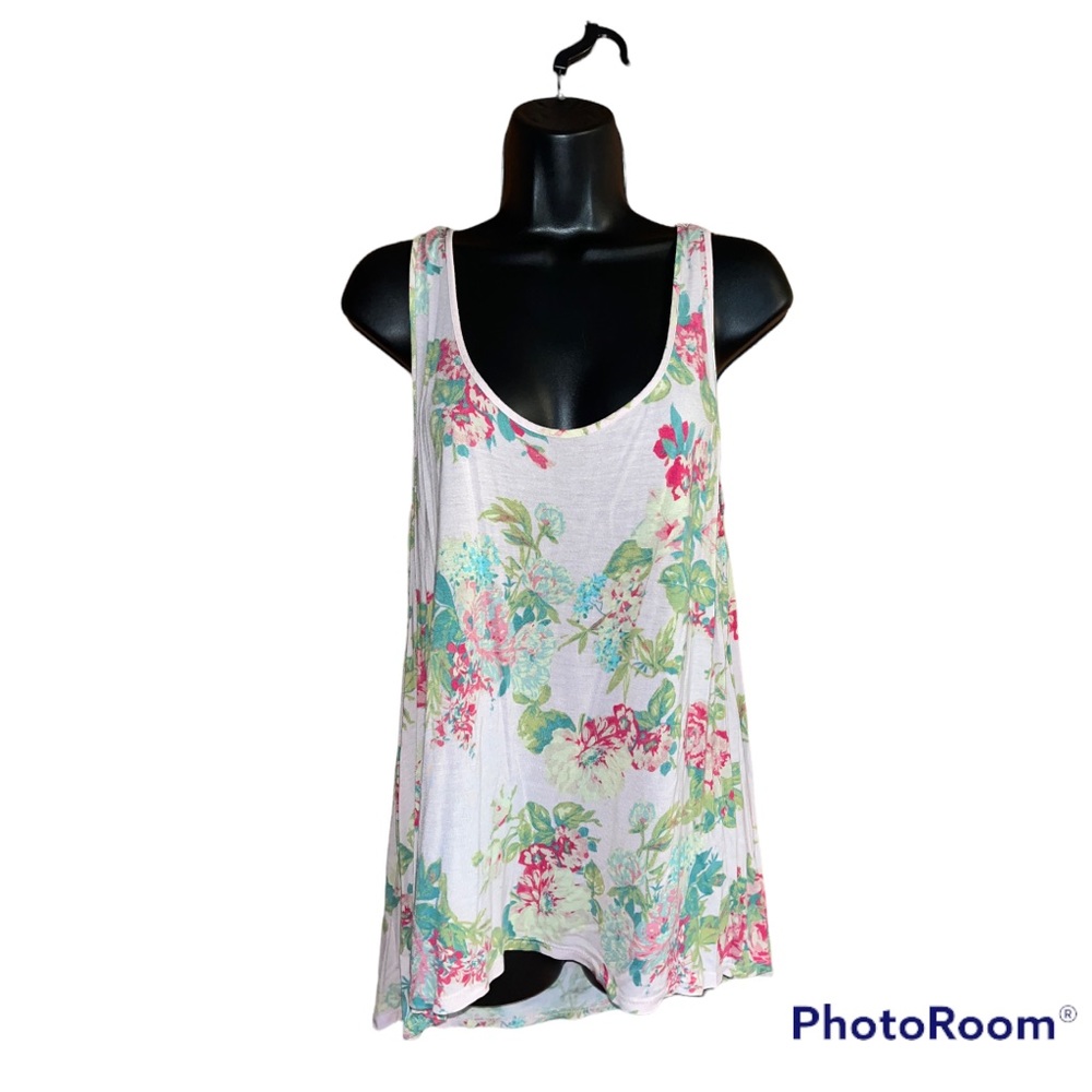 Floral tank top